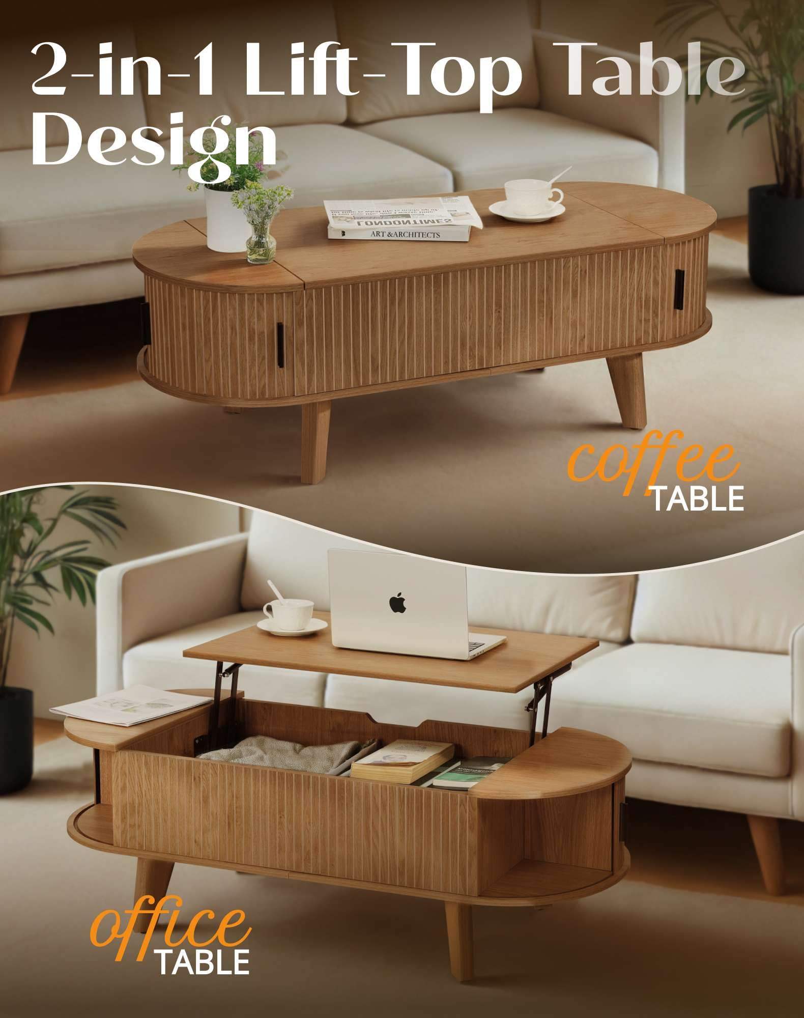 Tavolino da caffè /lavoro moderno in legno