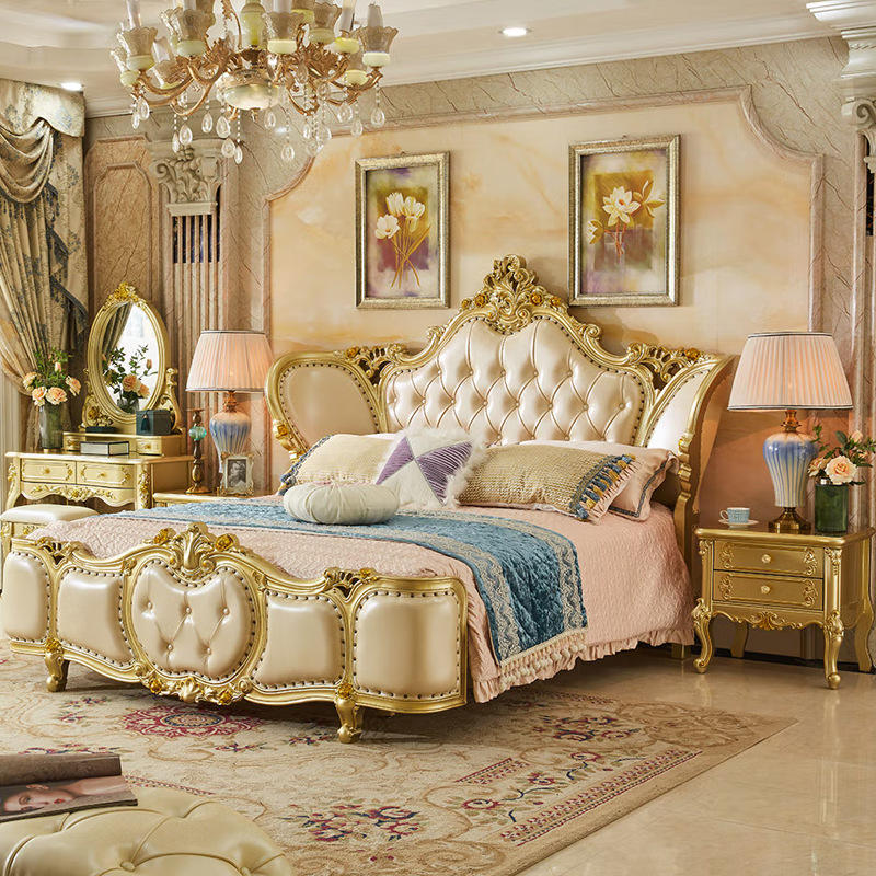 Letto reale di lusso