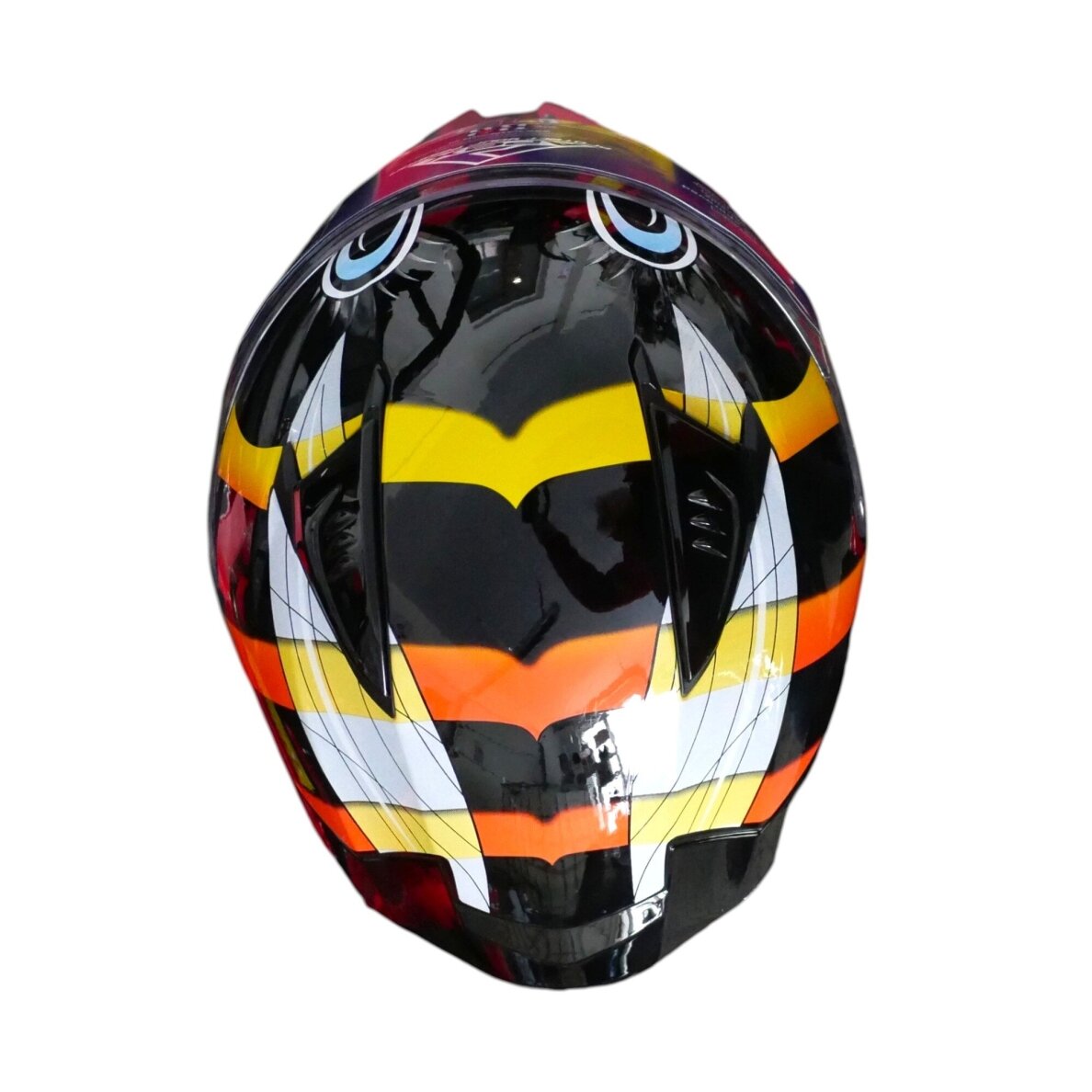 APEX šalmas FI100 Solid Bee juodas JNR