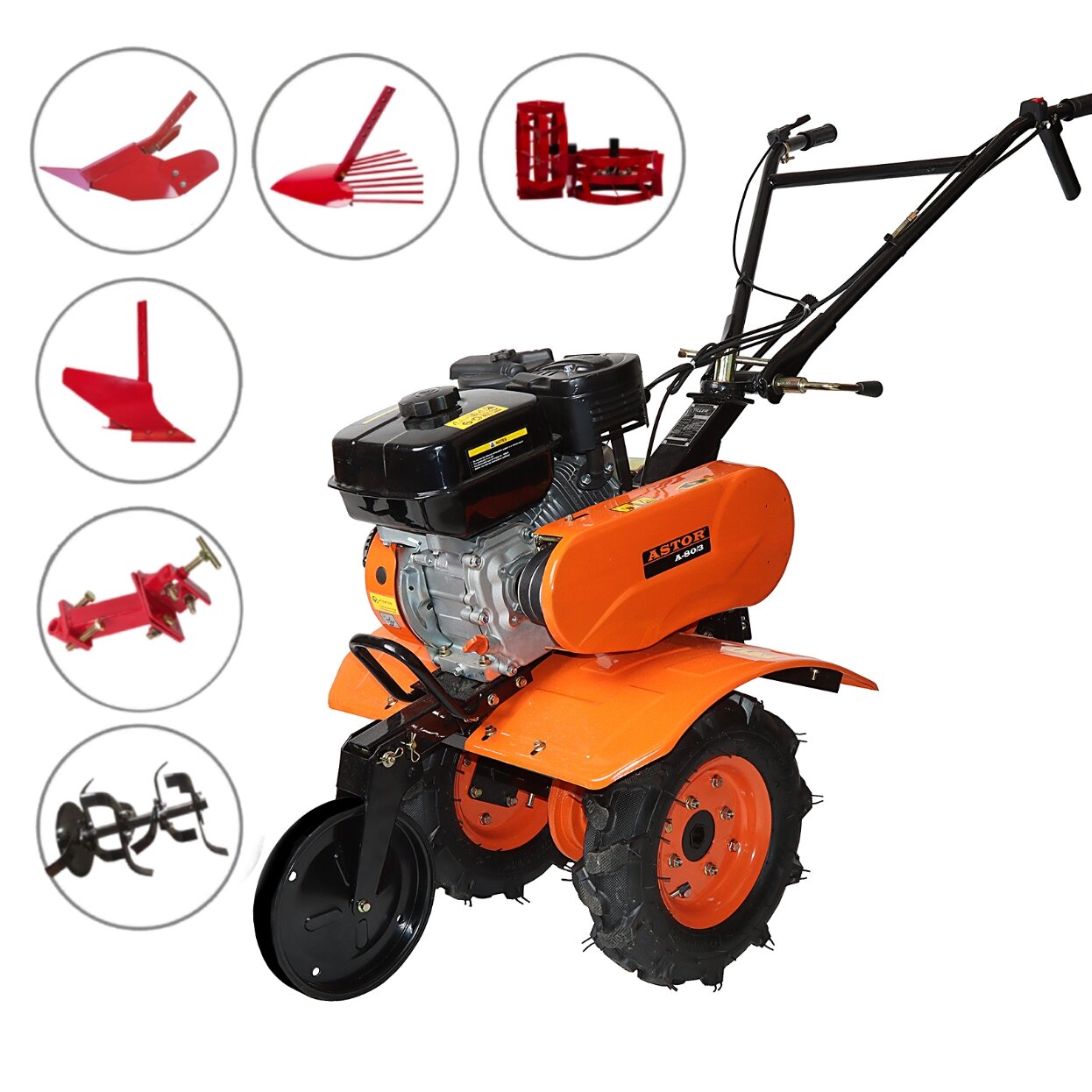 Motoblokas - kultivatorius Astor A-80/3