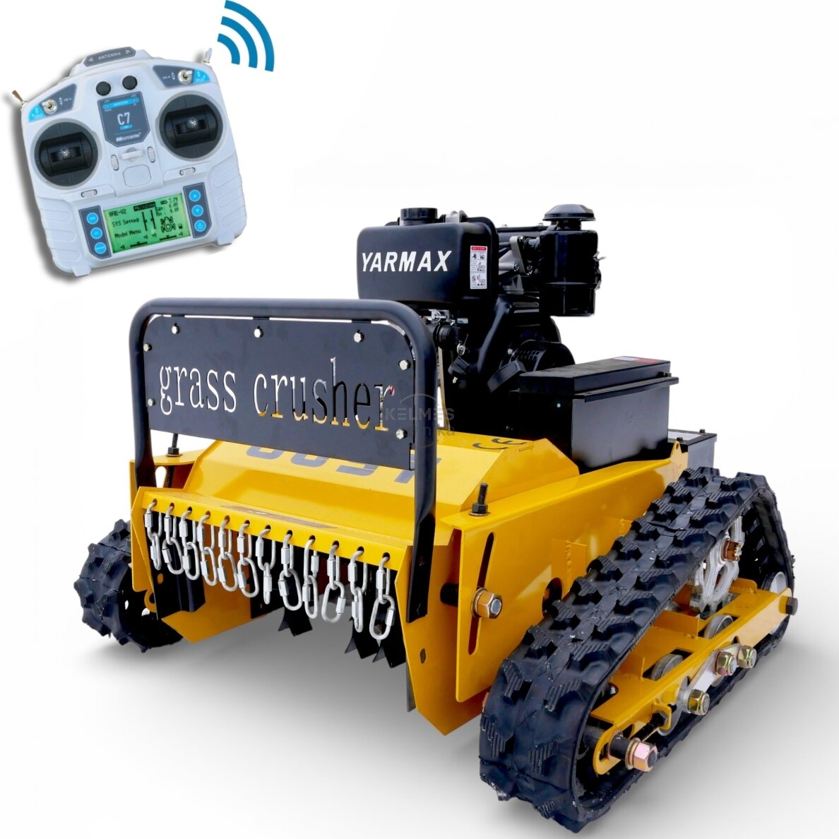 Dyzelinis mulčeris–robotas GUST (50 cm)