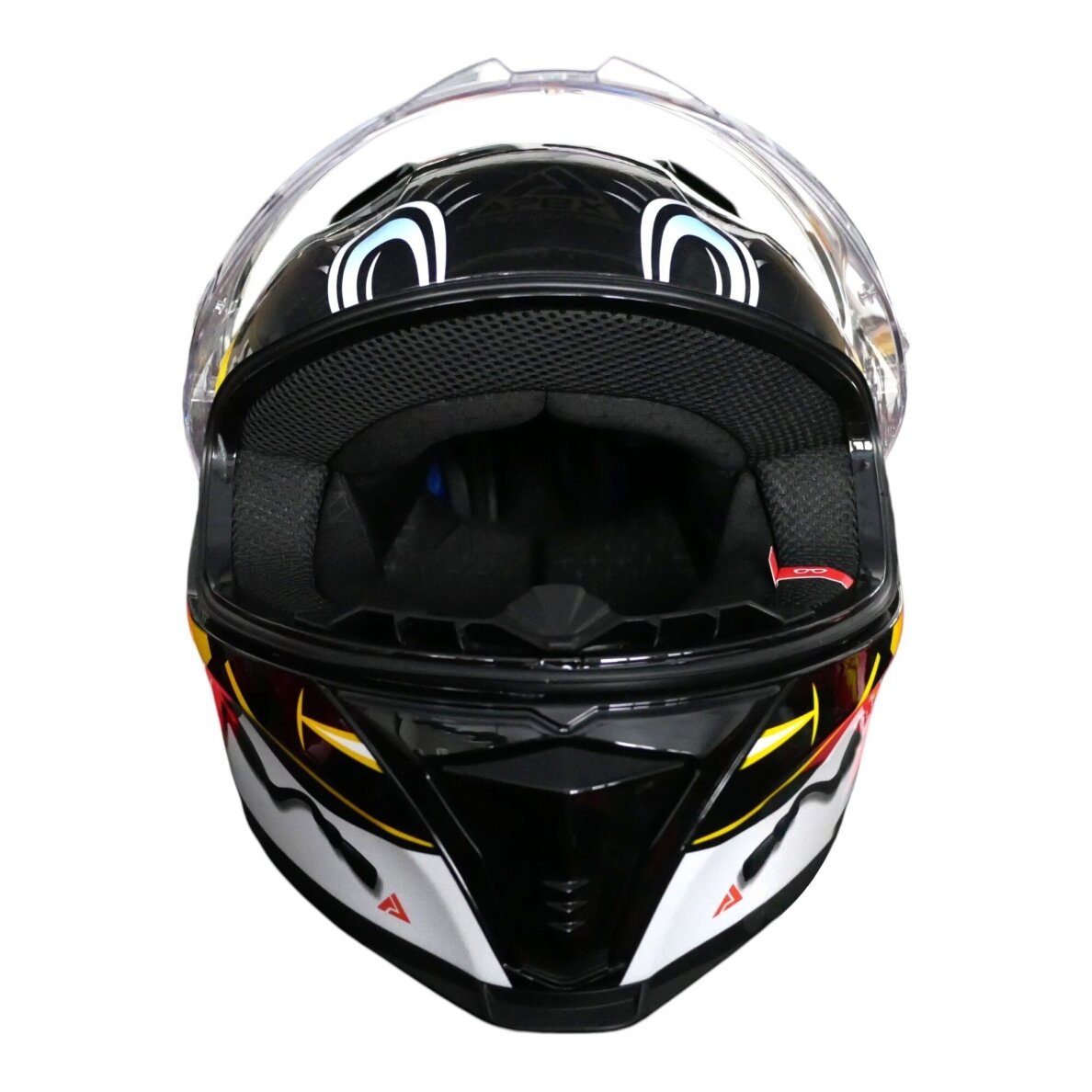 APEX šalmas FI100 Solid Bee juodas JNR