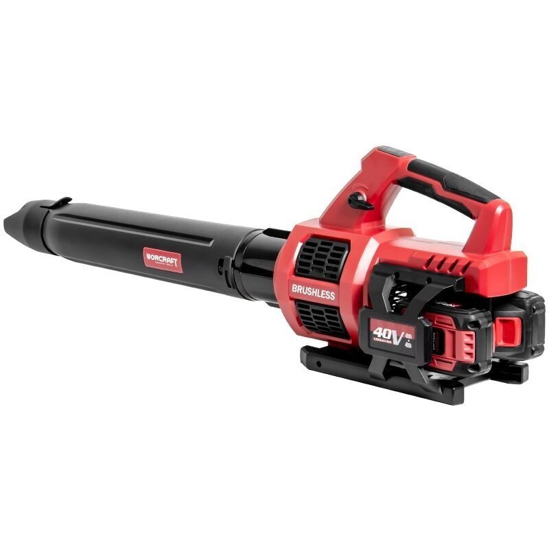 Akumuliatorinis lapų pūstuvas WORCRAFT 40V (20V+20V) LI-ION
