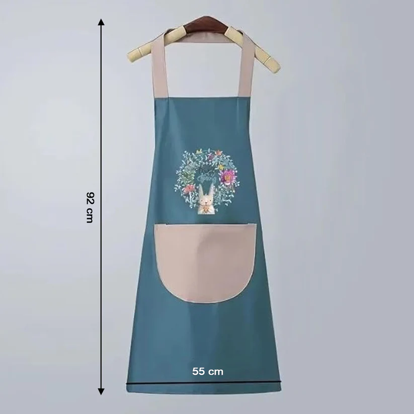 Cute Bunny Kitchen Apron