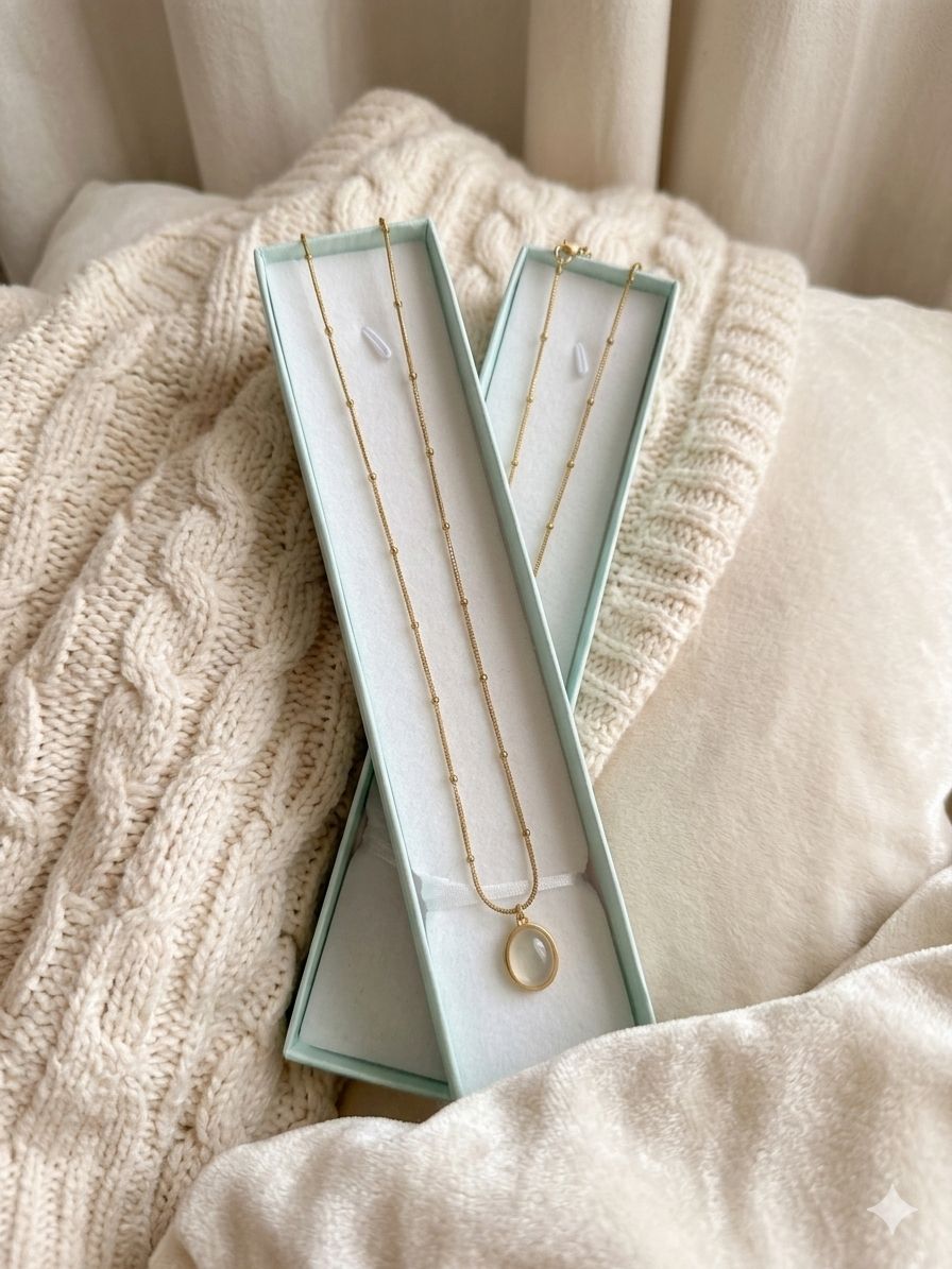 Gold Pendant Necklace