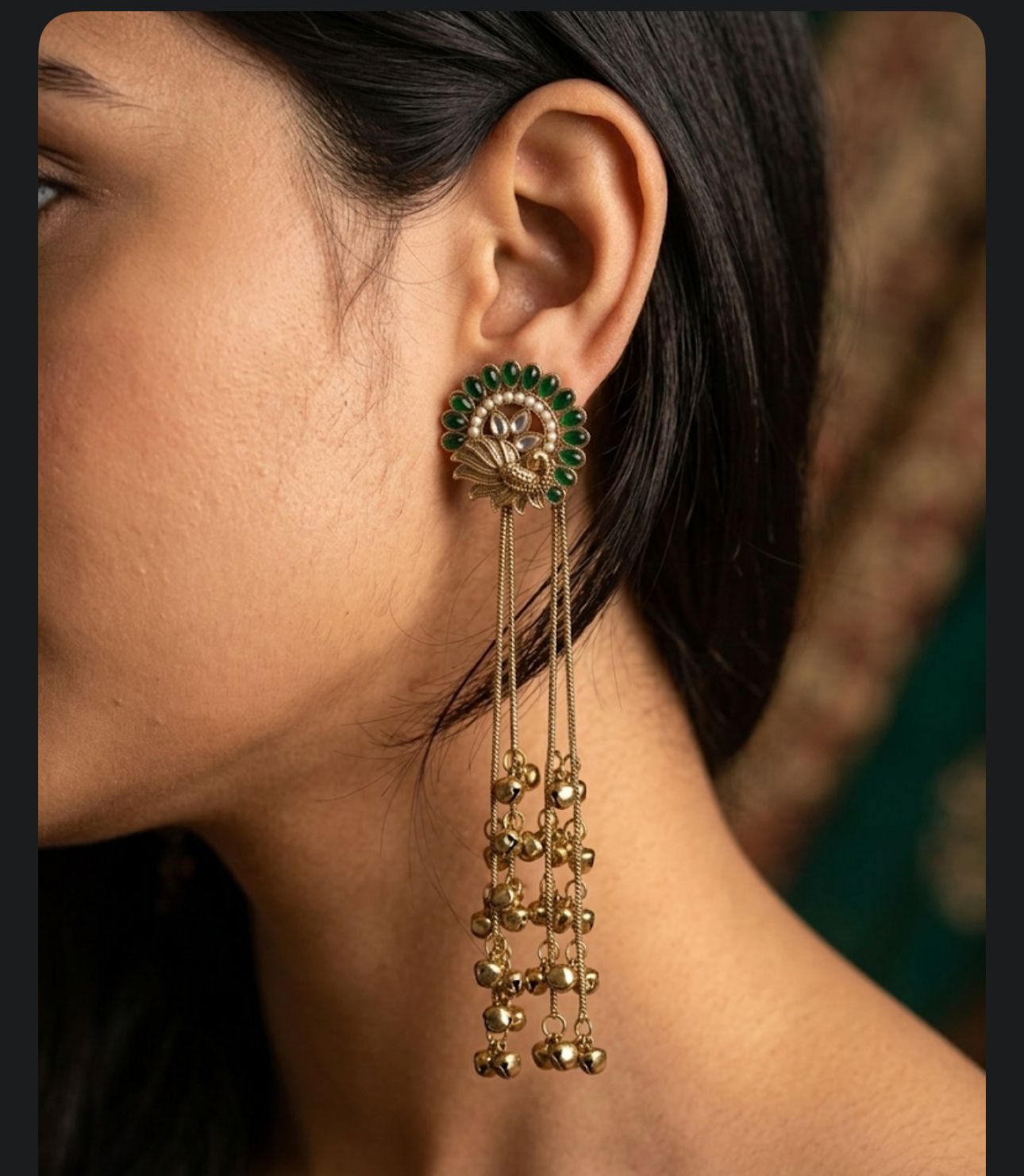Traditional Jhumka Earrings