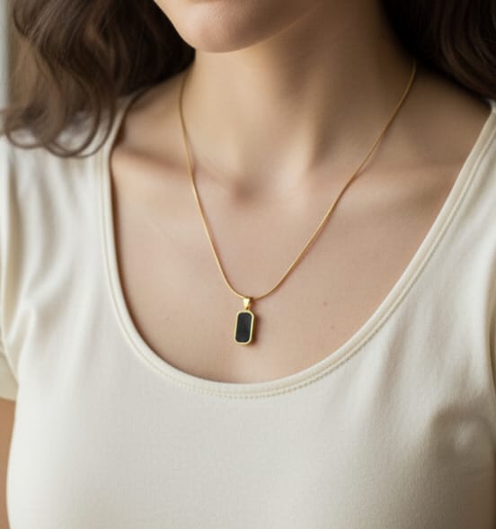 Elegant Dual Pendant Necklace Set