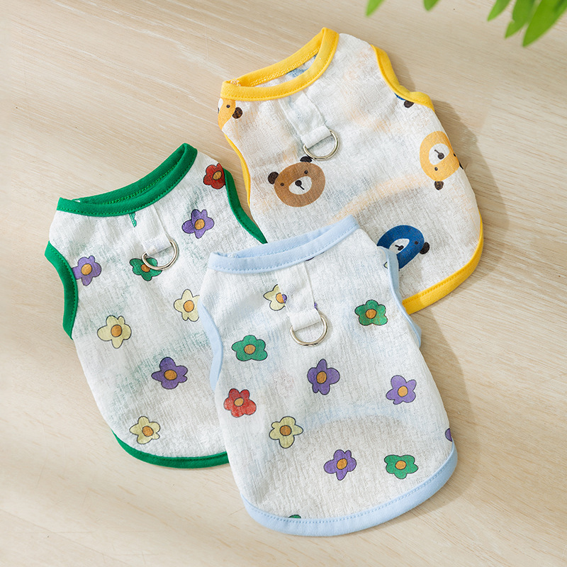 Cute Pet Vest Set
