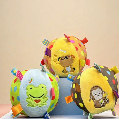 Plush Animal Tag Balls