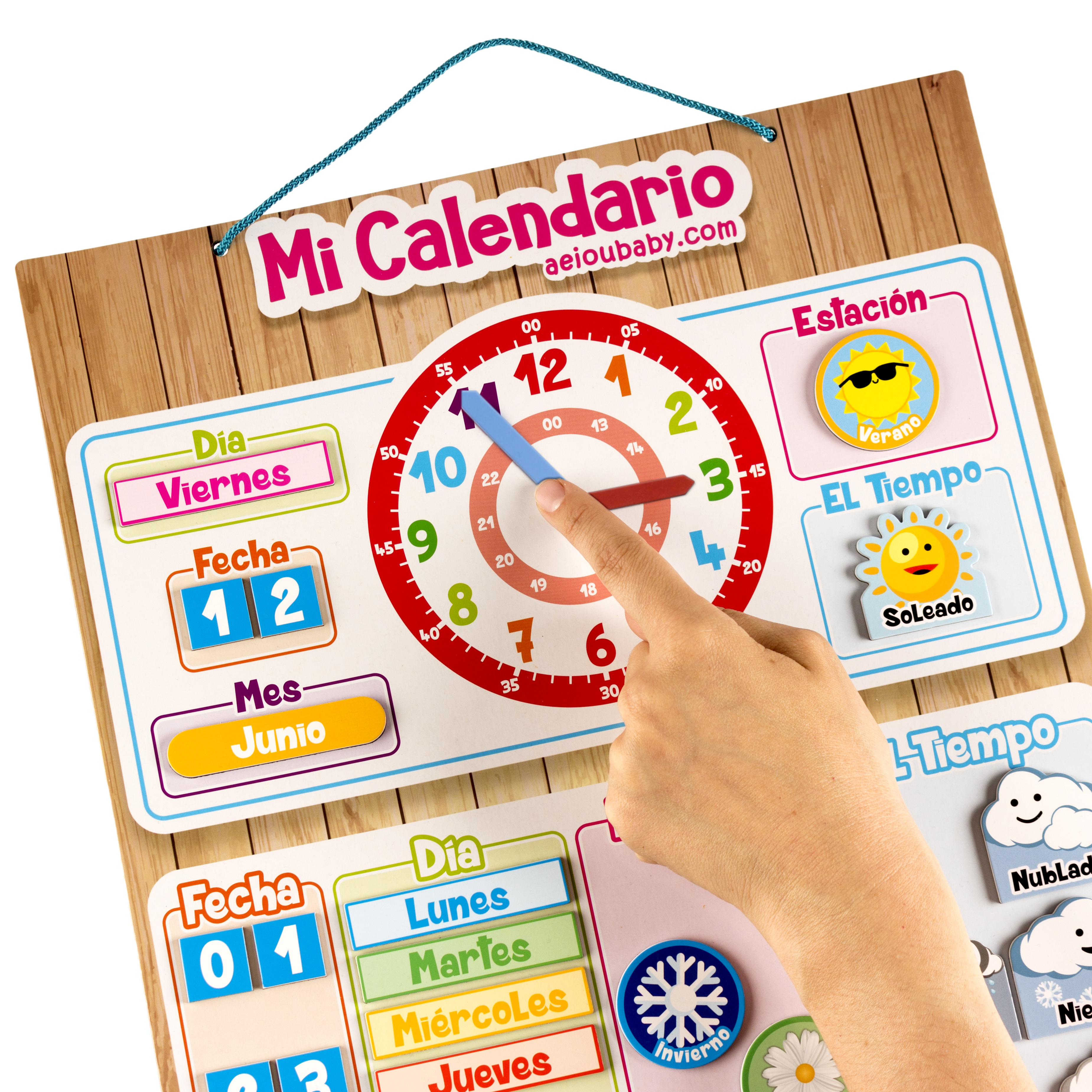 Calendario Magnético Infantil
