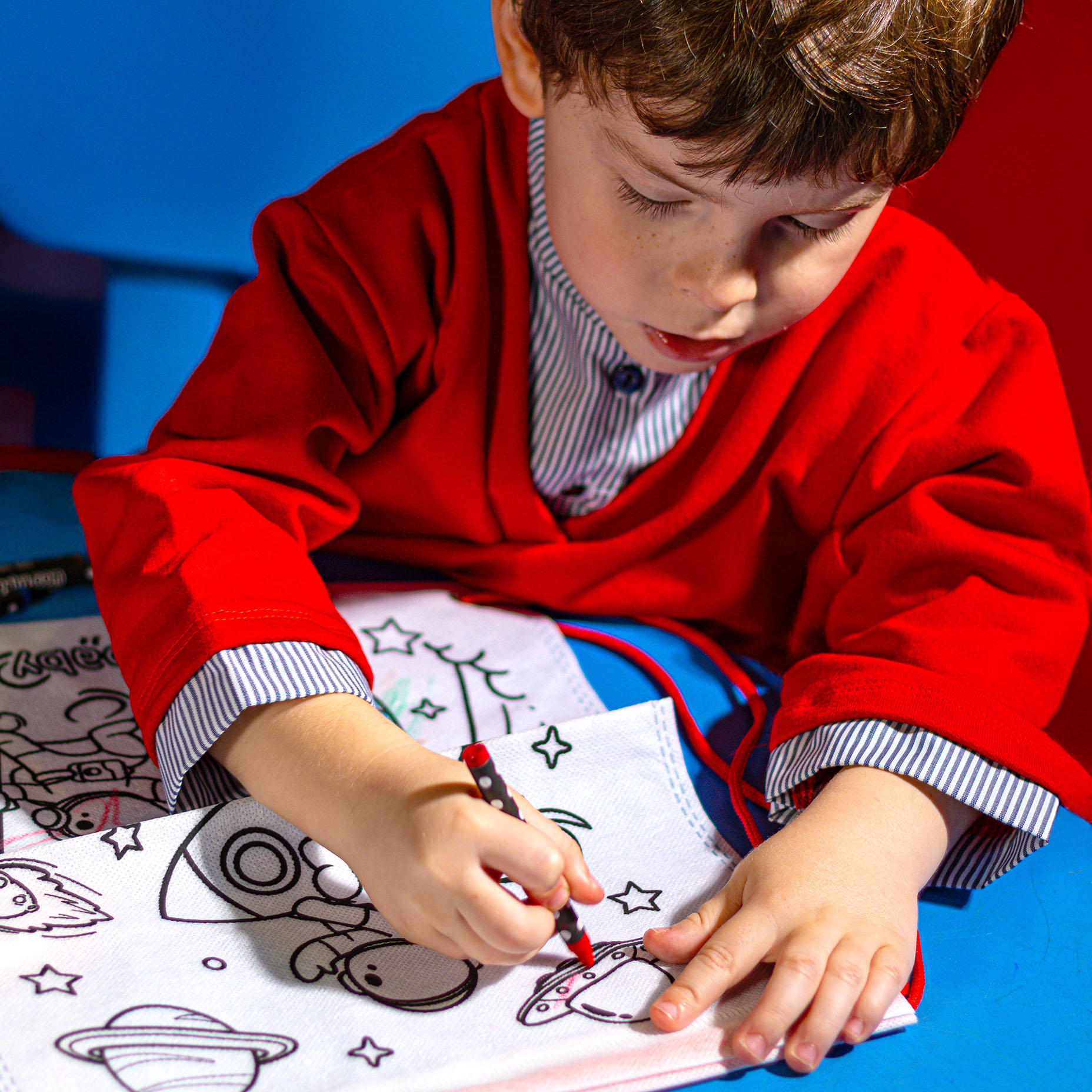 Mochlias para colorear del Espacio