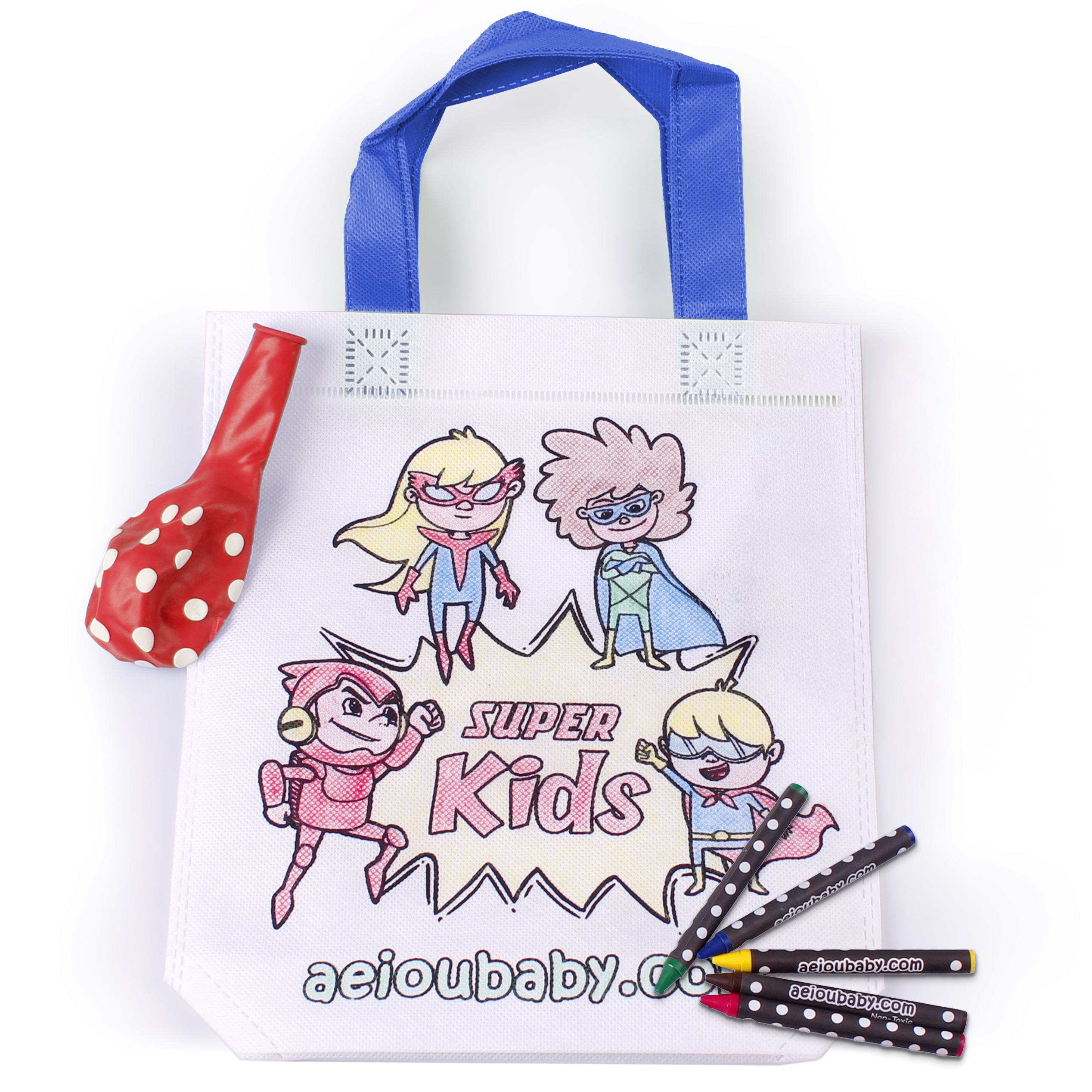 Bolsas para colorear de Superhéroes