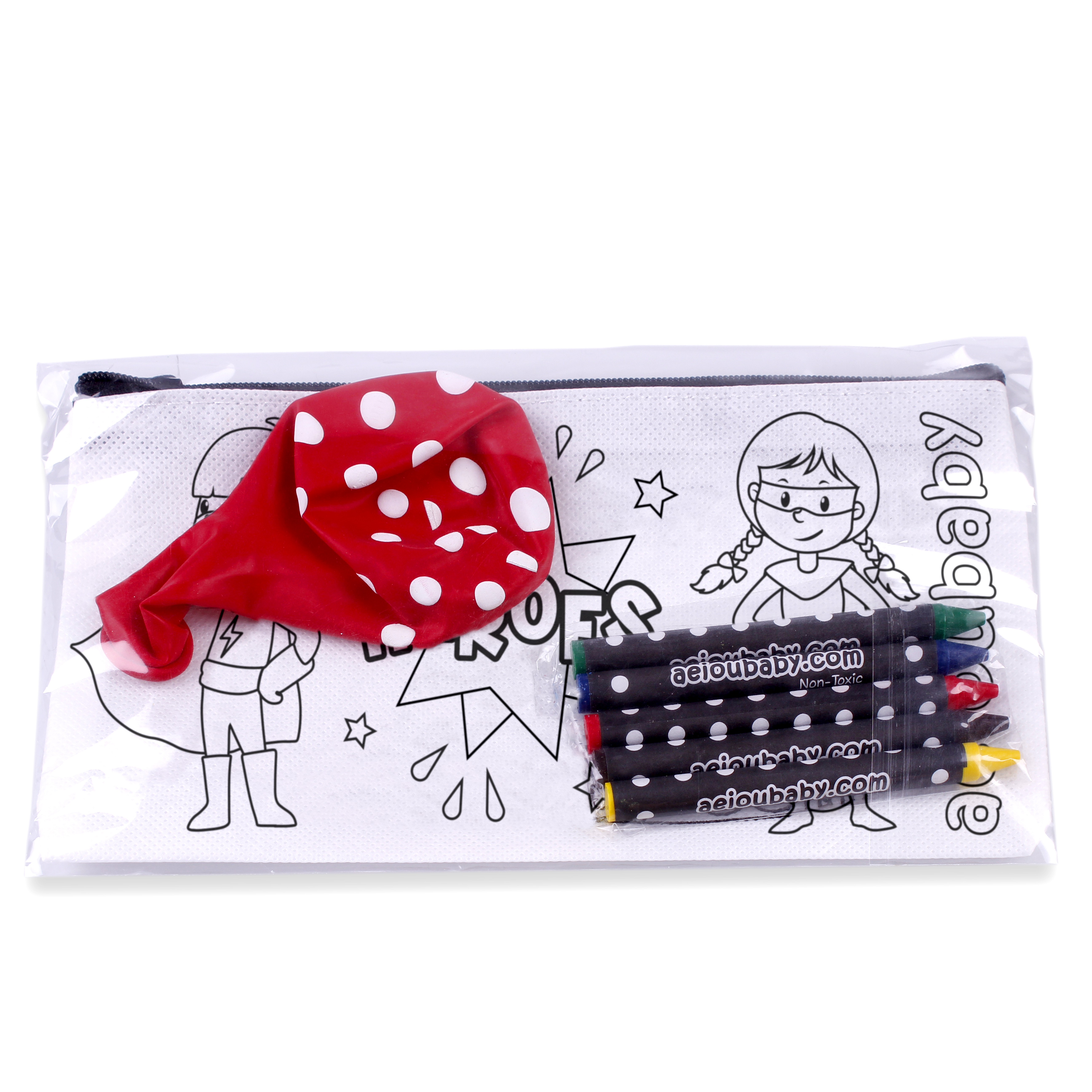 Estuches para colorear de Superhéroes