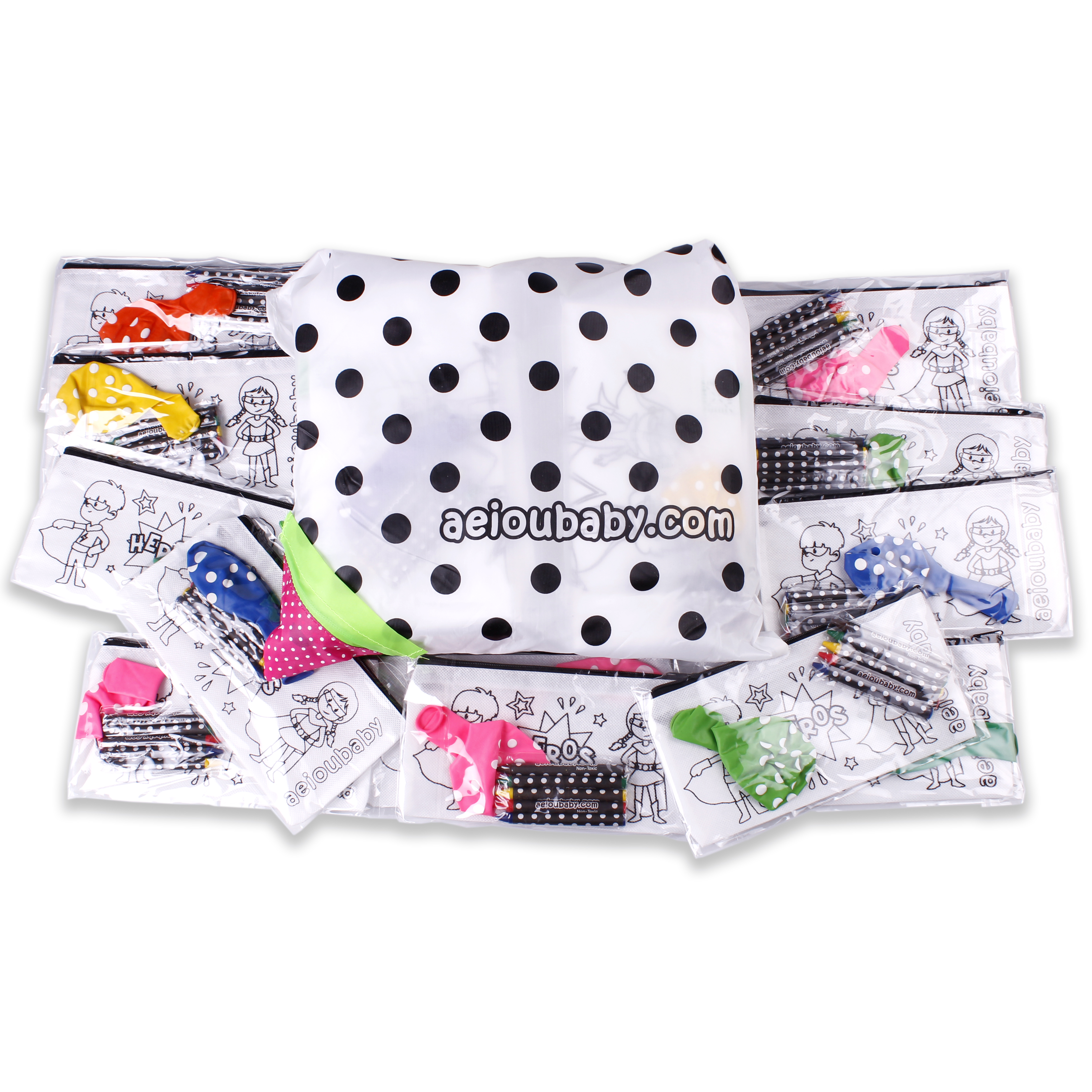 Estuches para colorear de Superhéroes