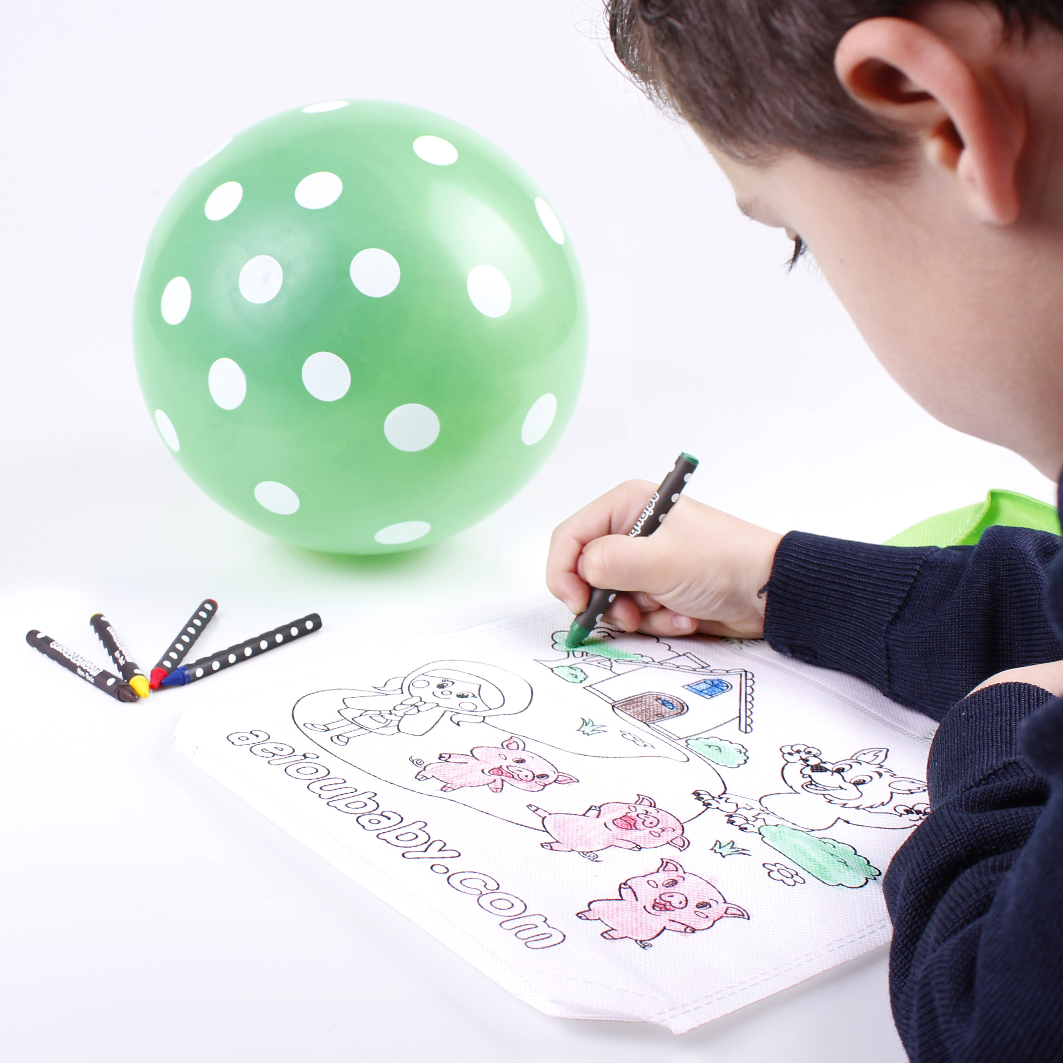 Bolsas para colorear de Cuentos