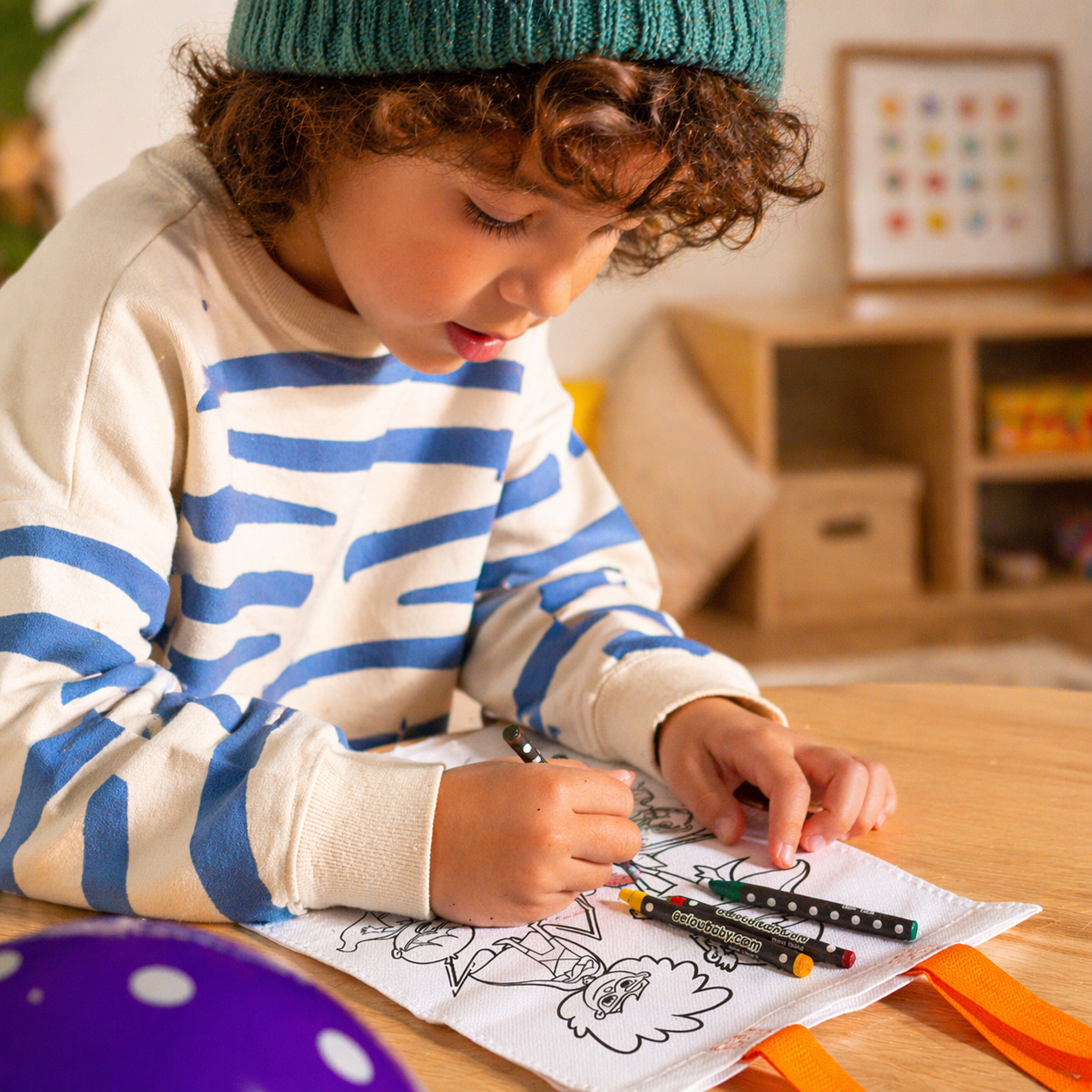 Bolsas para colorear de Superhéroes