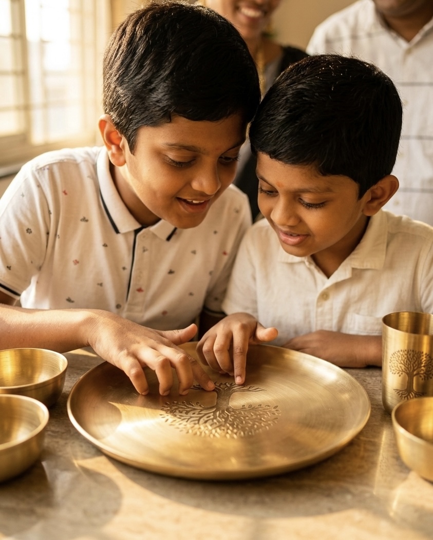 Bronze Tableware Set