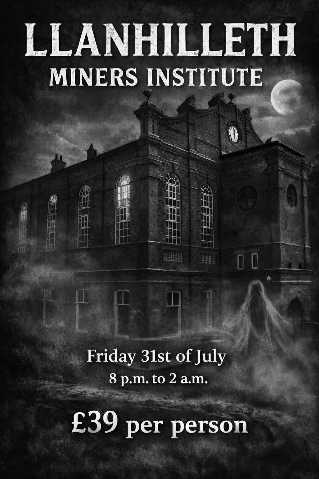 Llanhilleth Miners Institute Ghost Hunt