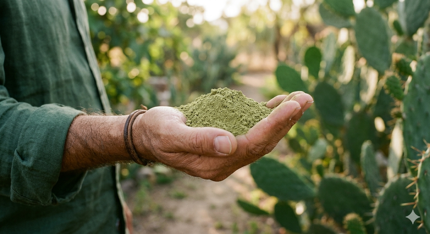 300g 100%Nopal Dehydrated Cactus Pad Powder