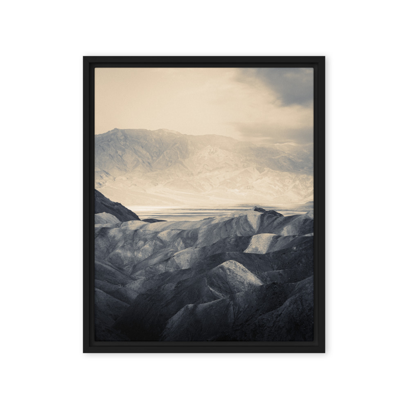 "Zabriskie Blue & Yellow" | Death Valley National Park, CA