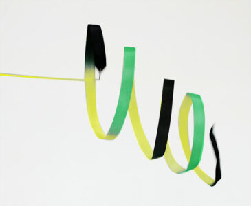 Ribbon Pastorelli shaded Black-Yellow-Green FIG