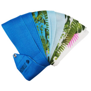 Pastorelli Antigua Archè leaves ribbon Blue/Sky Blue/White FIG