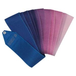 Pastorelli Archè ribbon Blue-Violet-Lilac-Light Pink Platinum FIG