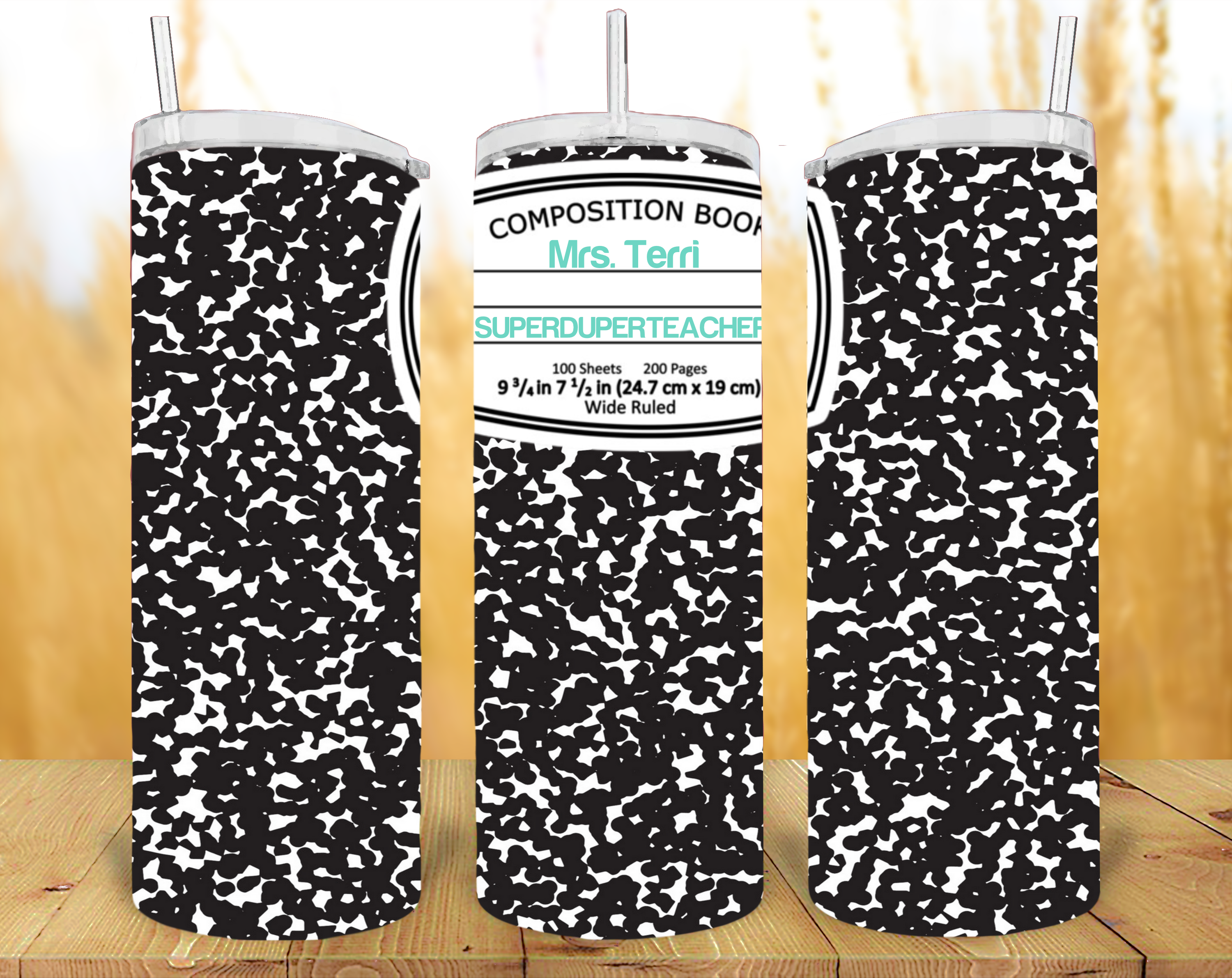 Teacher Composition Tumbler