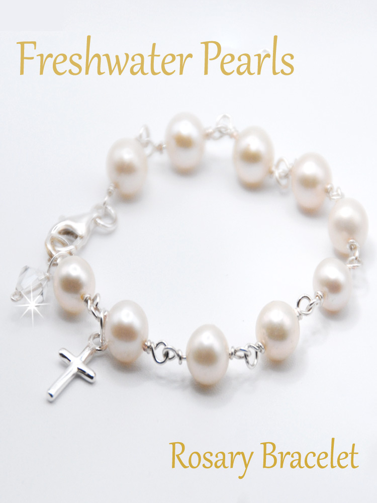 Freshwater Pearl Rosary Bracelet
