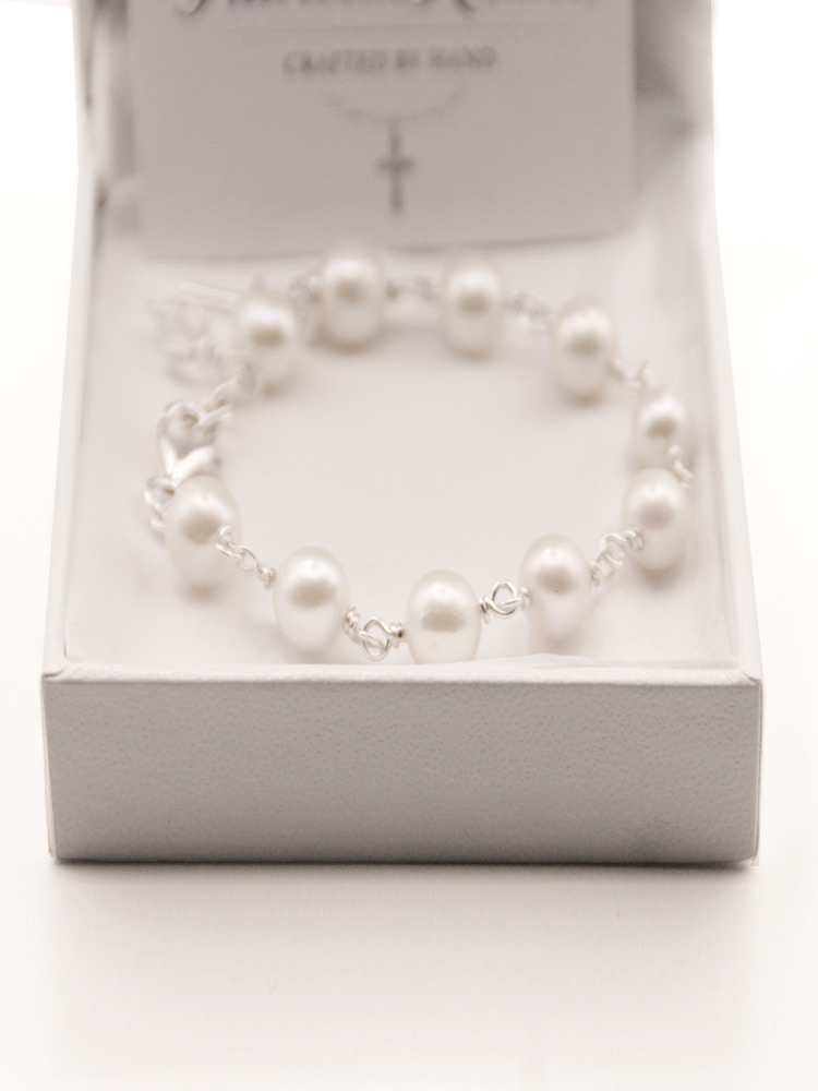 Freshwater Pearl Rosary Bracelet