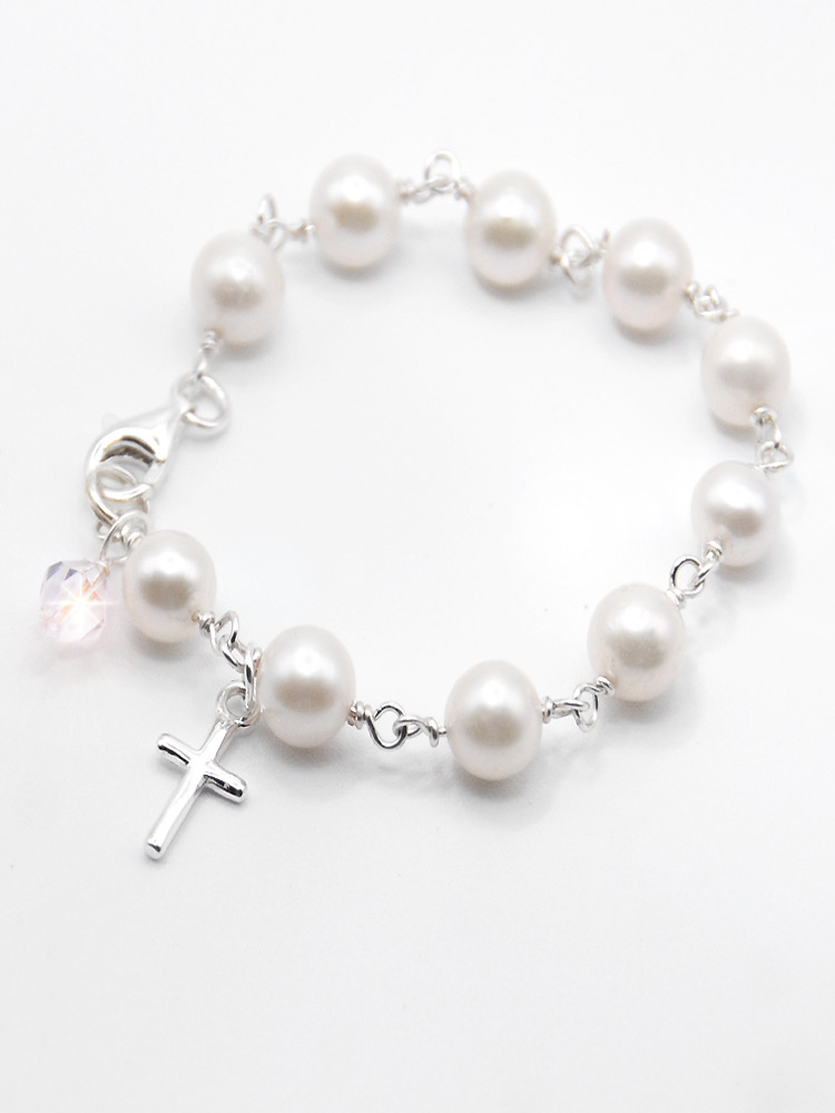 Freshwater Pearl Rosary Bracelet