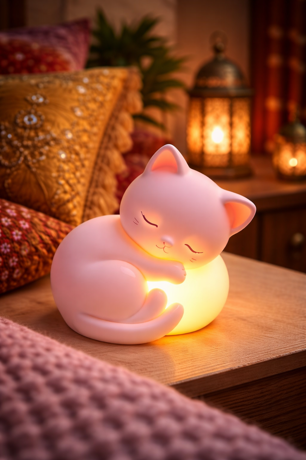 Cute Cat Night Lamp
