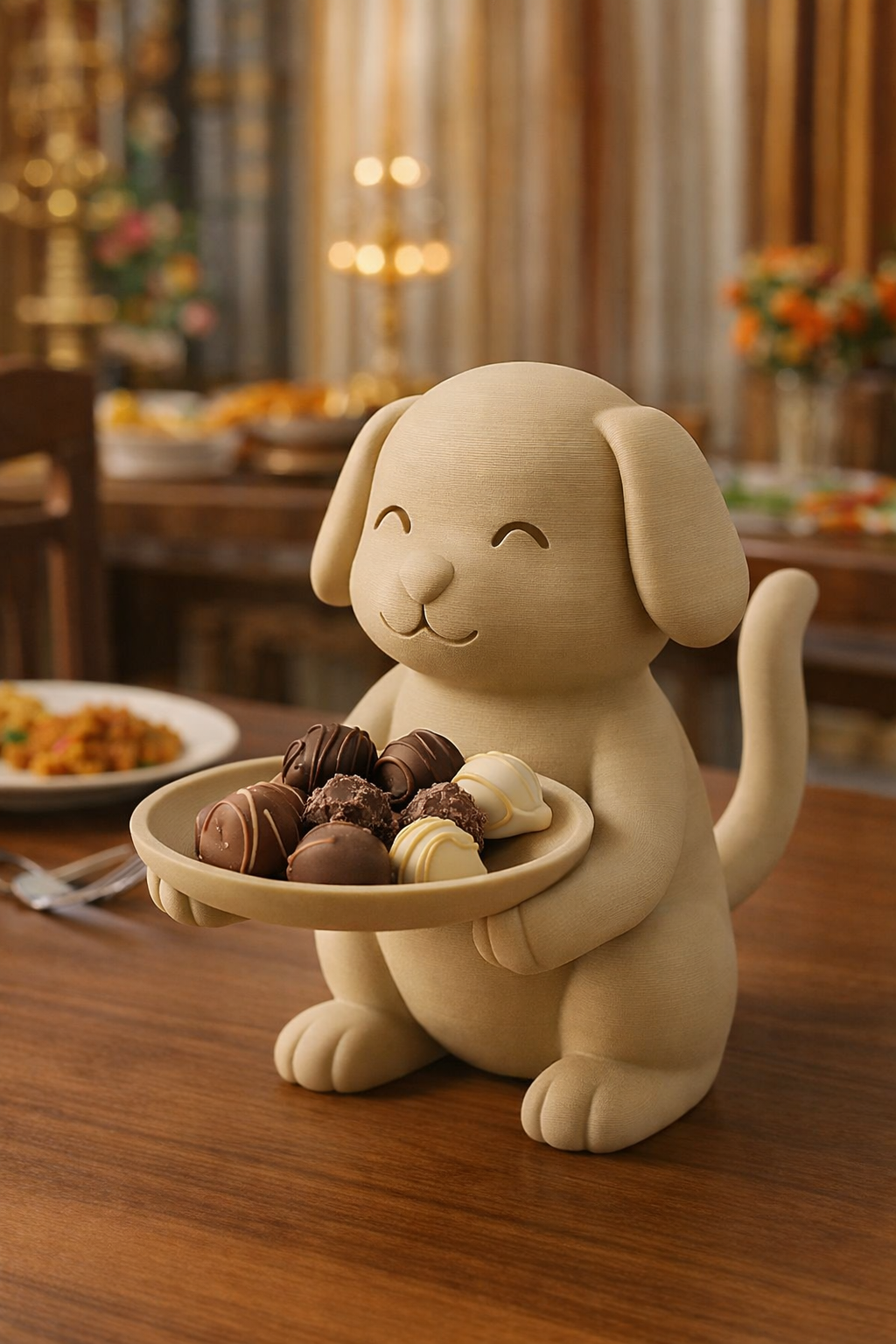 Dog-Shaped Candy Holder