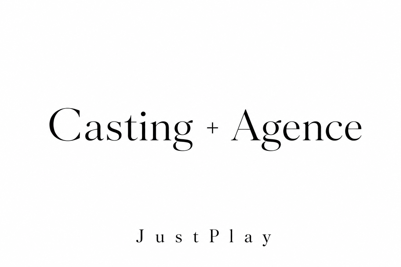 Abonnement Casting + Agence JustPlayIA