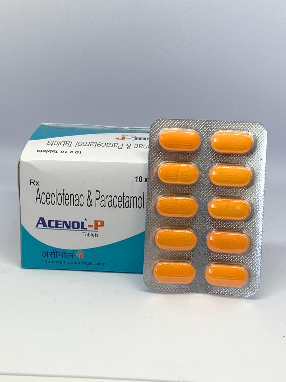 Aceclofenac & Paracetamol Tablets