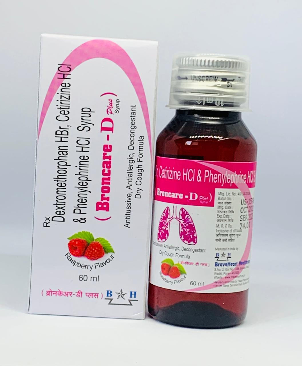 Bromcare-D Plus Syrup