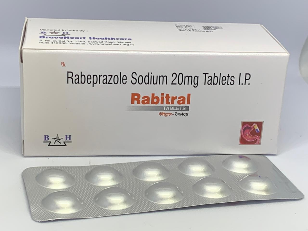 Rabeprazole Sodium 20mg Tablets