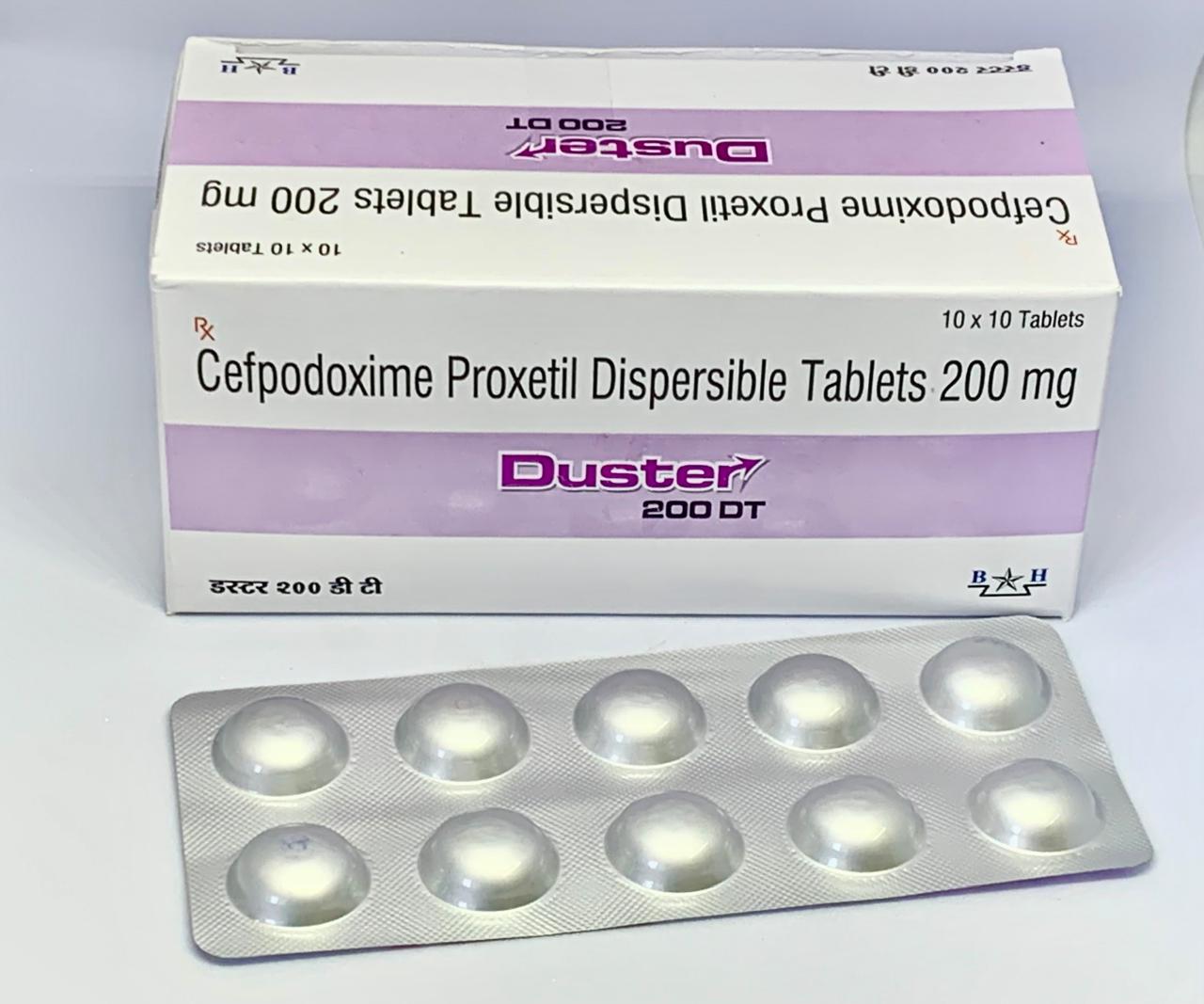 Cefpodoxime Proxetil Dispersible Tablets 200 mg