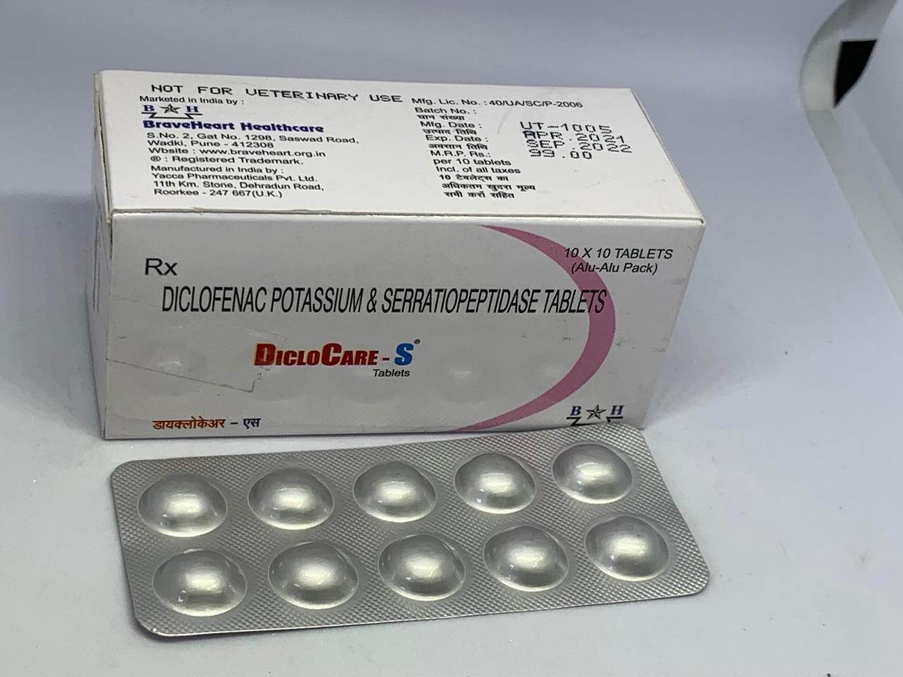 DicloCare-S Tablets