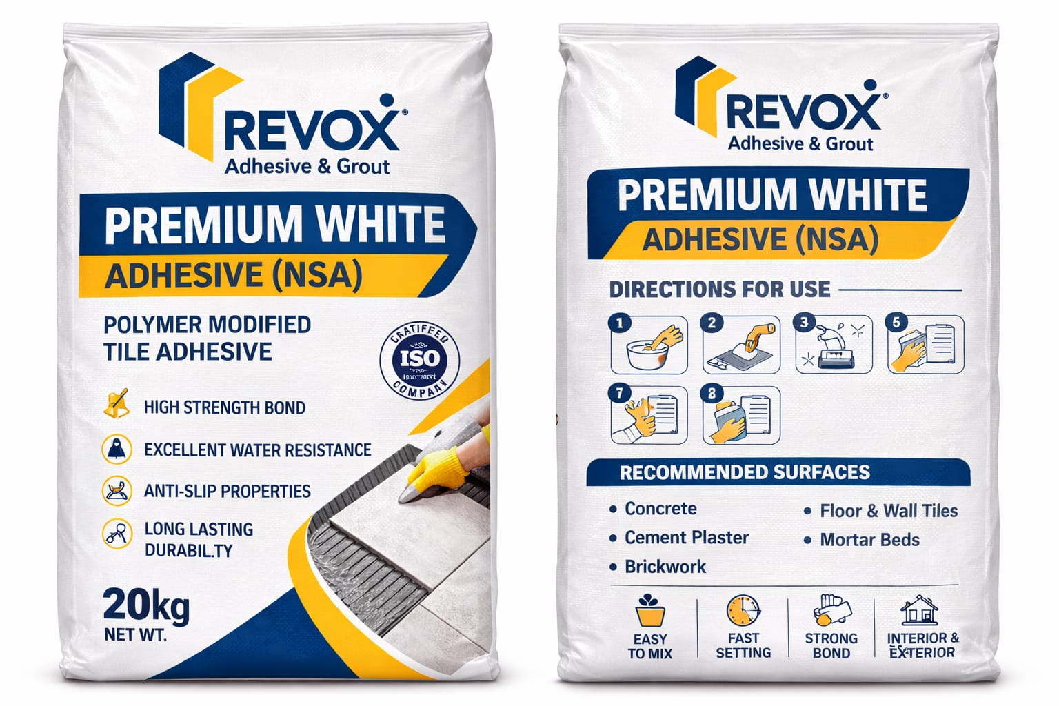 Premium White Tile Adhesive (NSA)