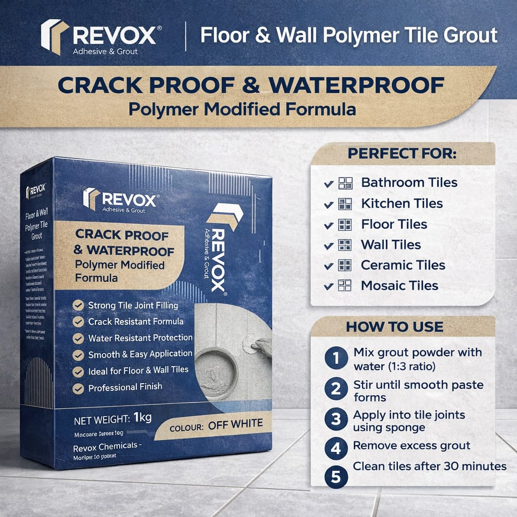 Polymer Tile Grout (Off White)