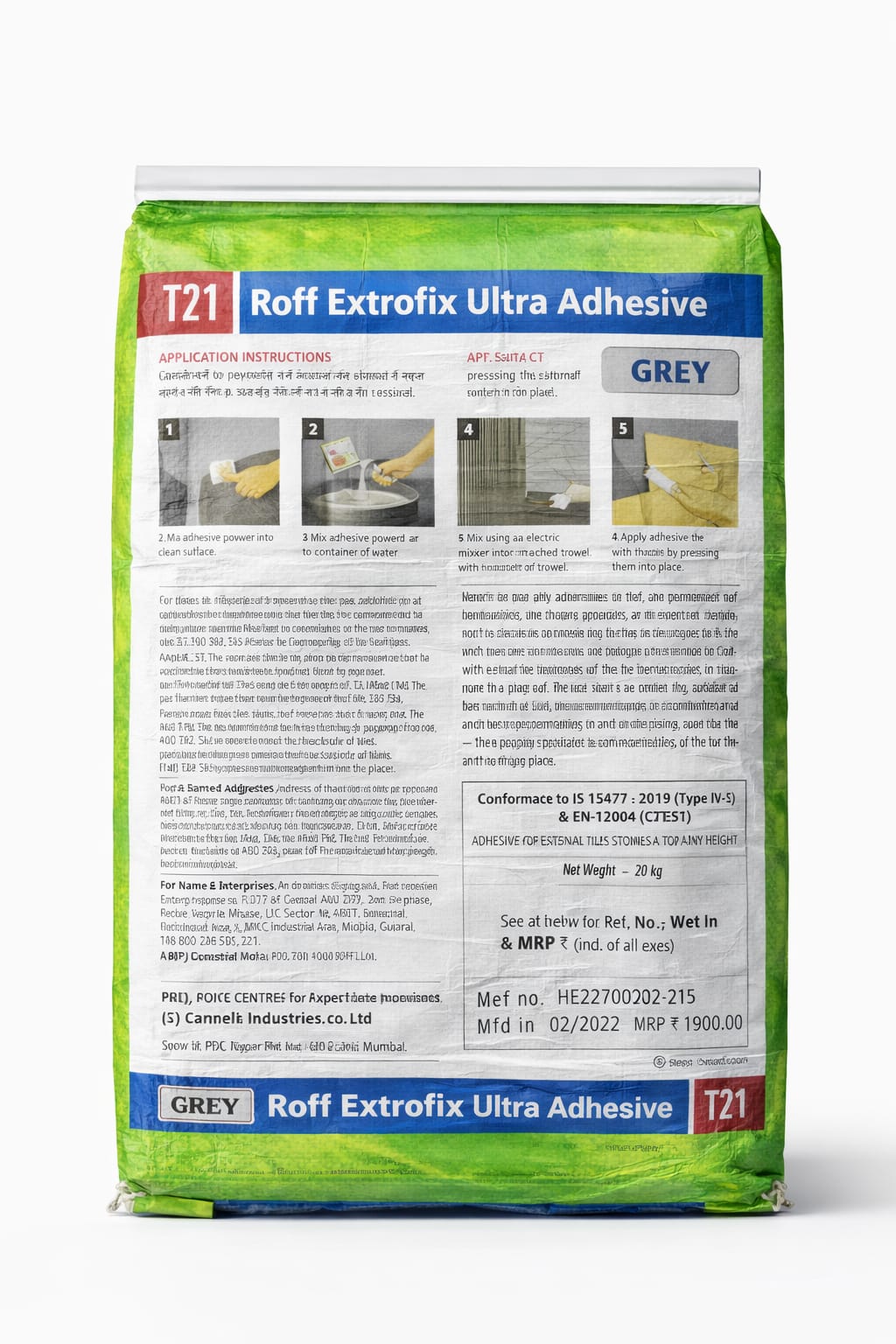 Roff Extrofix Ultra Tile Adhesive