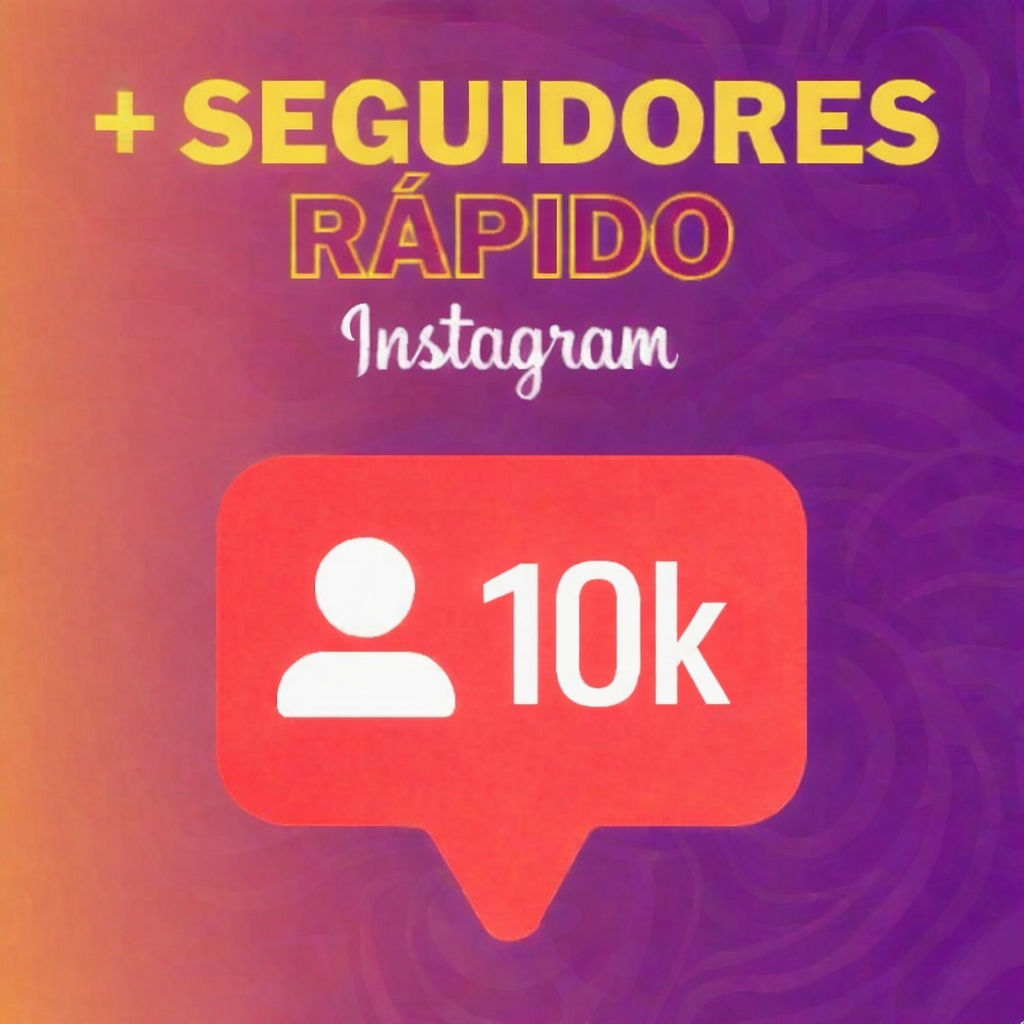 10.000 Seguidores Mundiais - Instagram