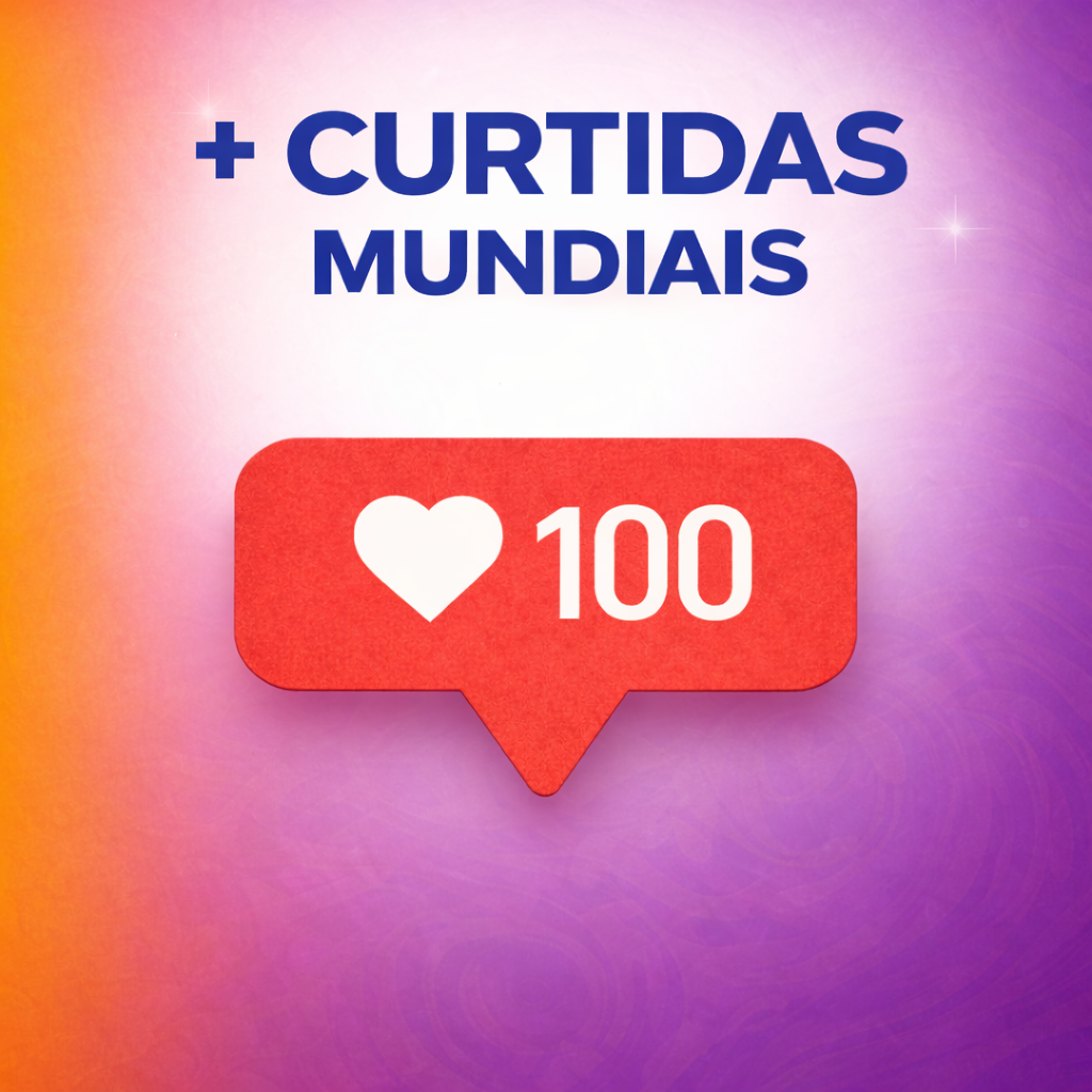100 Curtidas Mundiais Instagram
