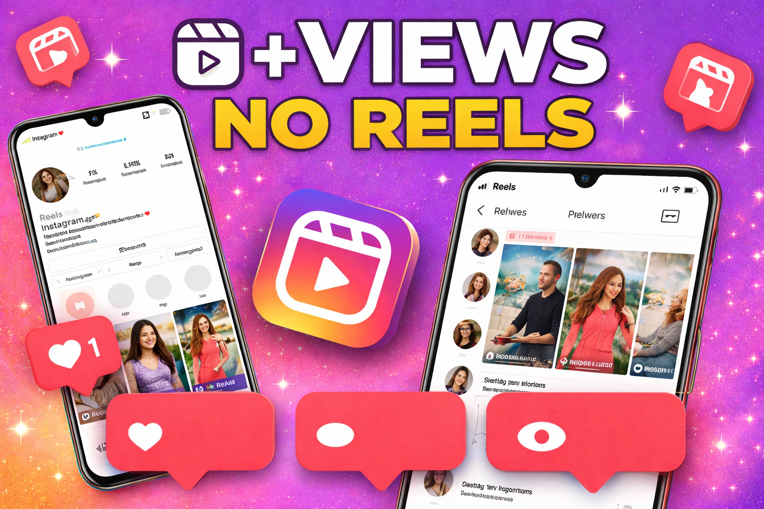 30.000 Visualizações para Reels Instagram