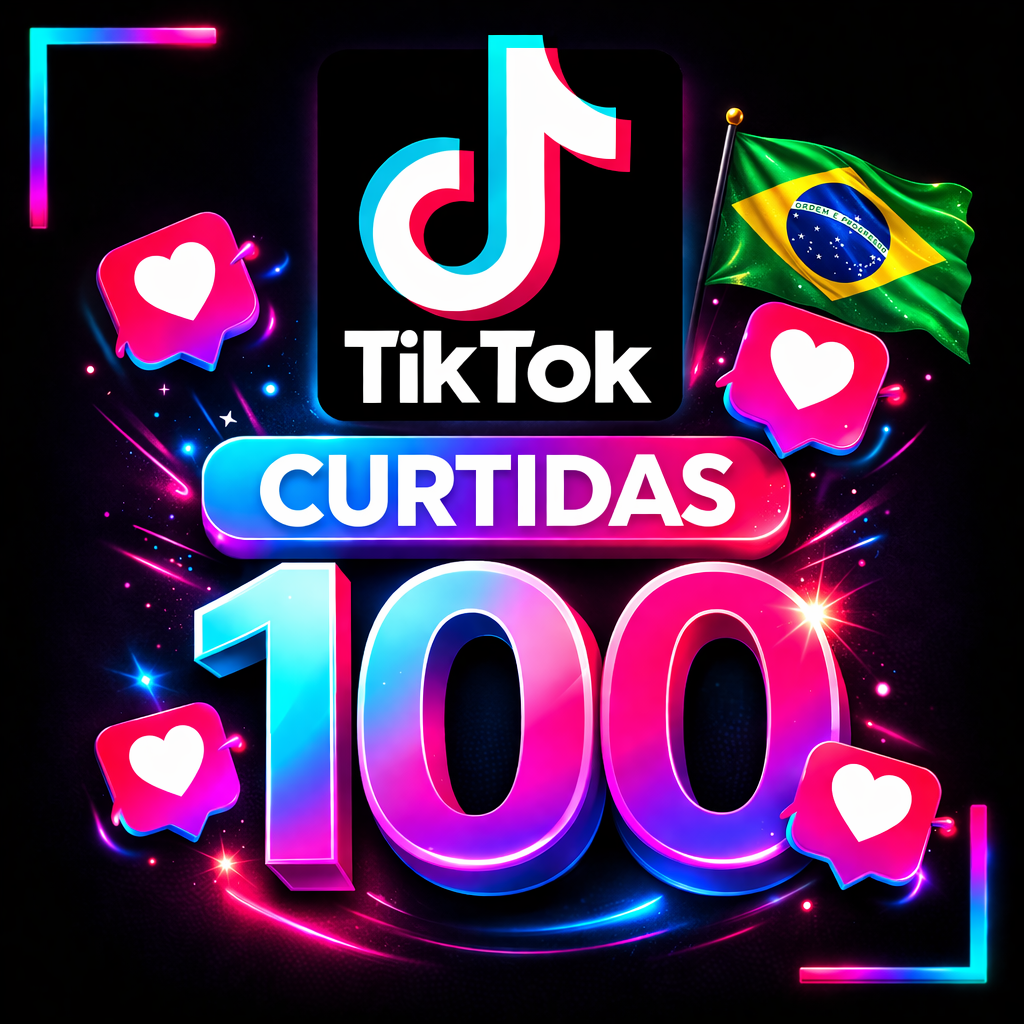 100 Curtidas Brasileiras TikTok