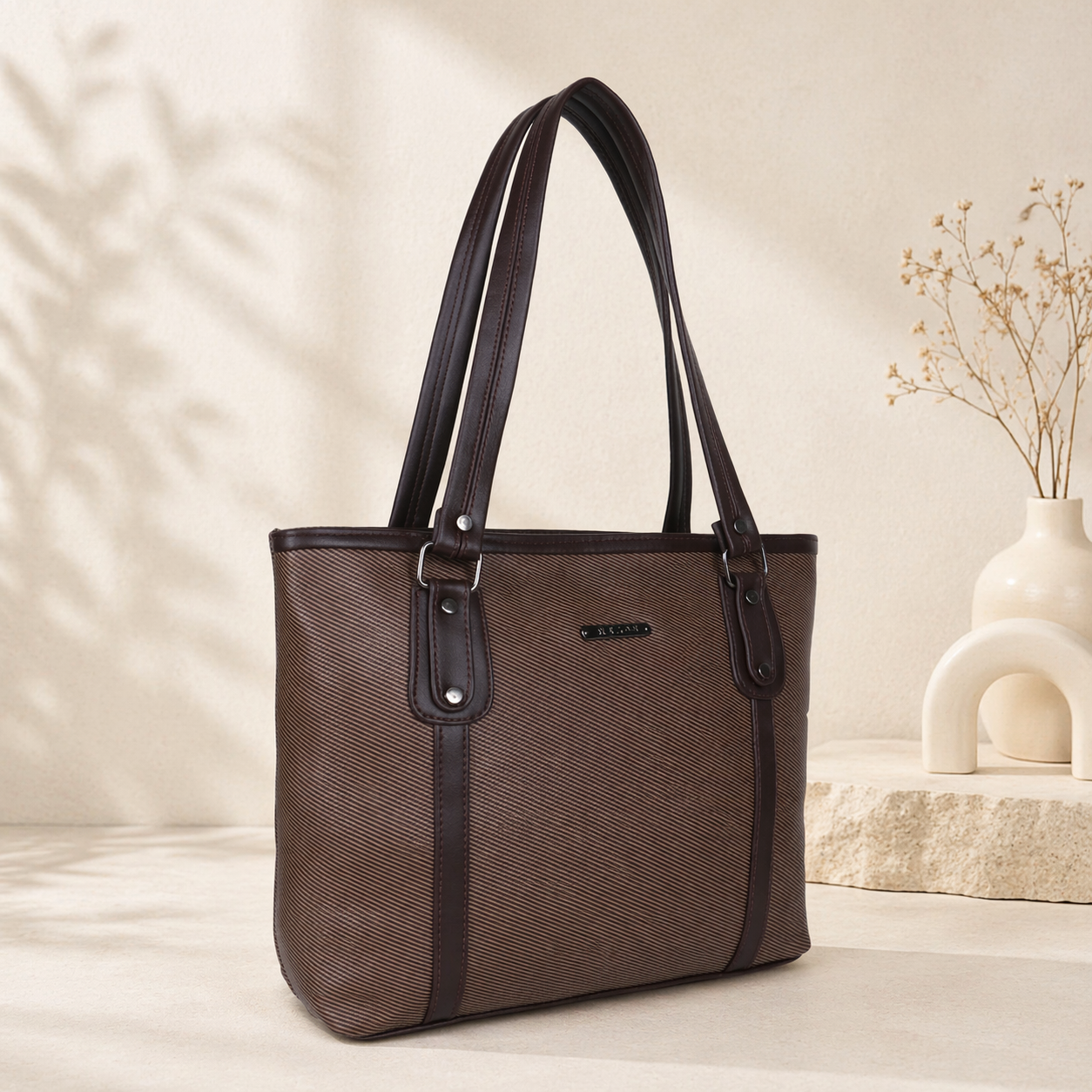 Classic Brown Tote Bag