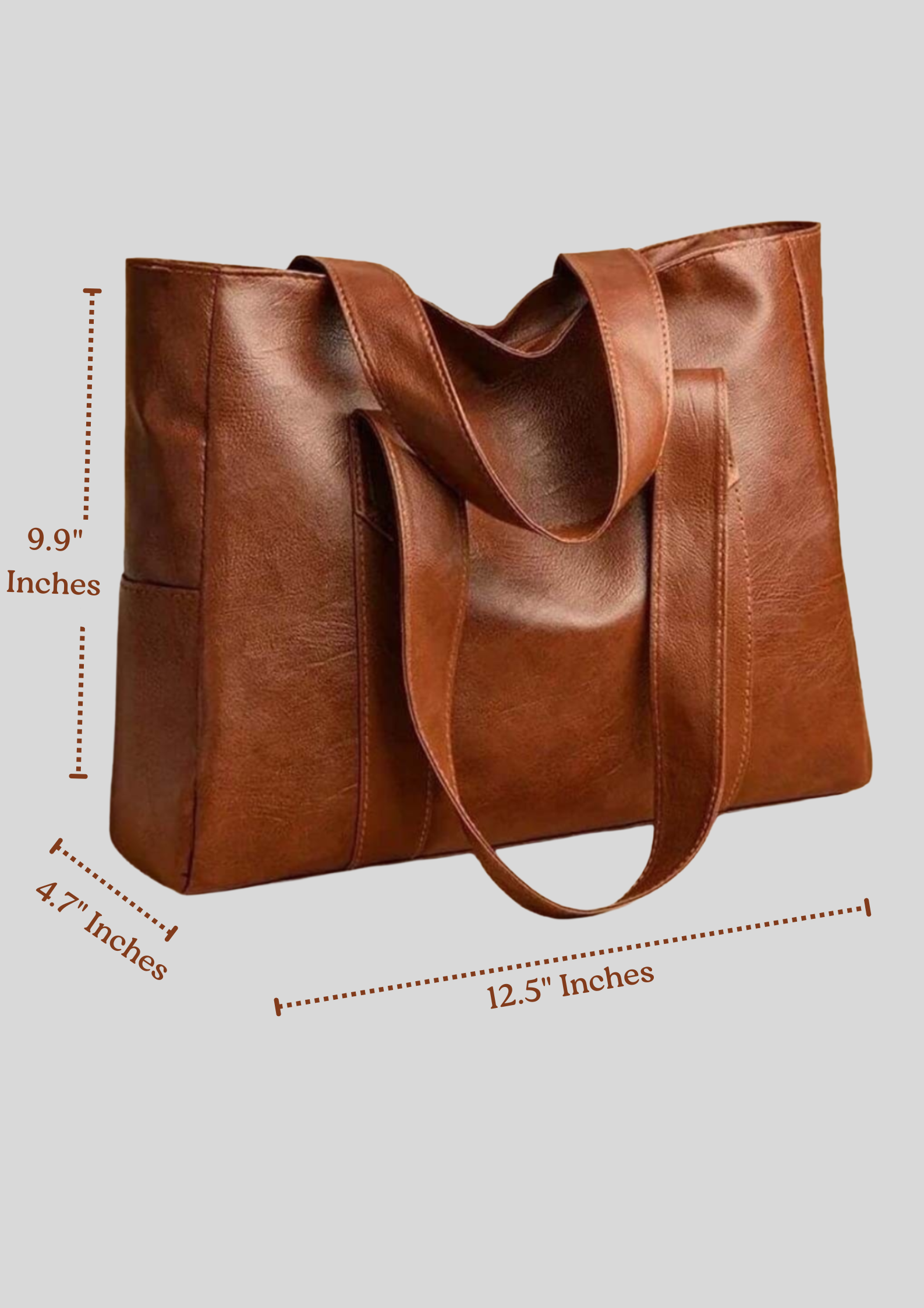 Classic Leather Tote Bag