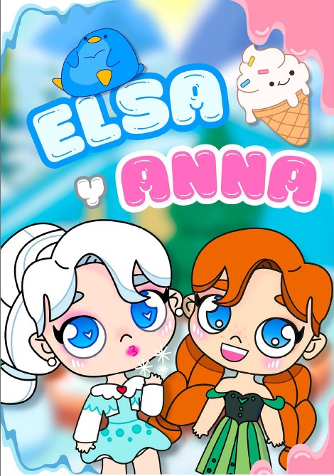 Libro Interactivo Ana y Elsa mini