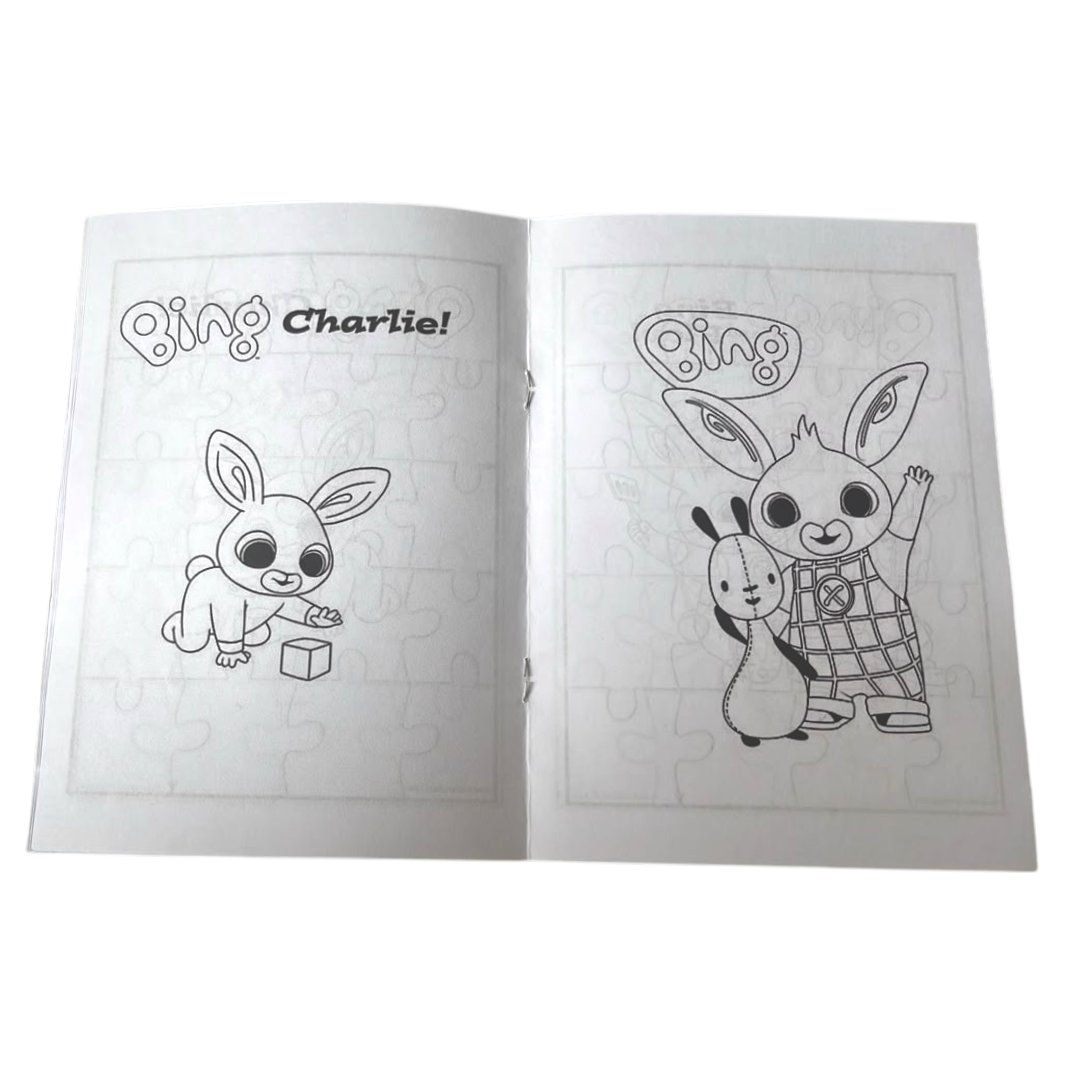 Libro para Colorear Personalizado de Bing y sus Amigos